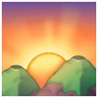 Sunrise Over Mountains on Samsung