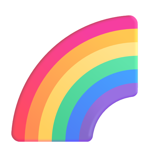Rainbow on Microsoft 3D