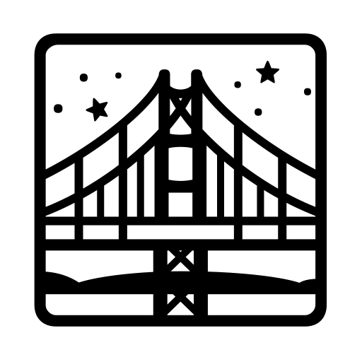 Bridge At Night on Noto Emoji