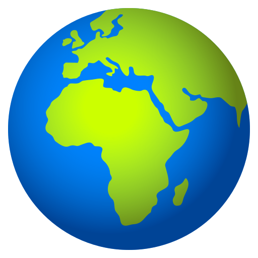 Earth Globe Europe-africa on JoyPixels