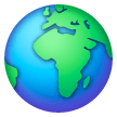 Earth Globe Europe-africa on Samsung