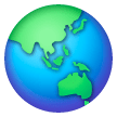 Earth Globe Asia-australia on Samsung