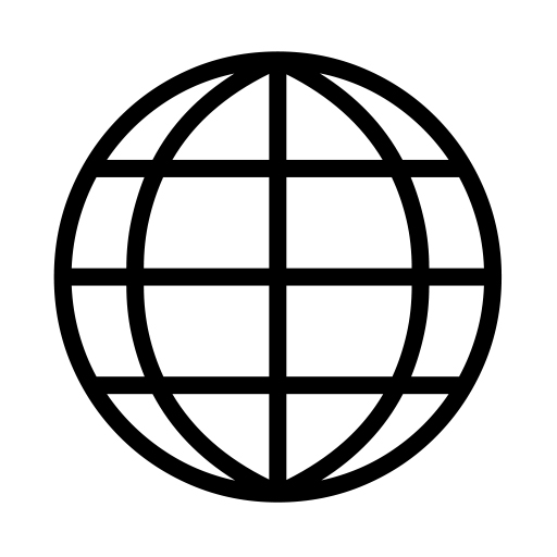 Globe With Meridians on Noto Emoji