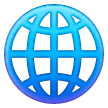 Globe With Meridians on Samsung