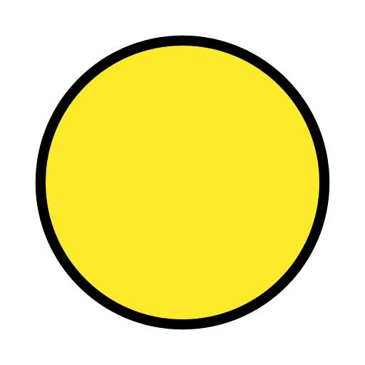Full Moon Symbol on OpenMoji