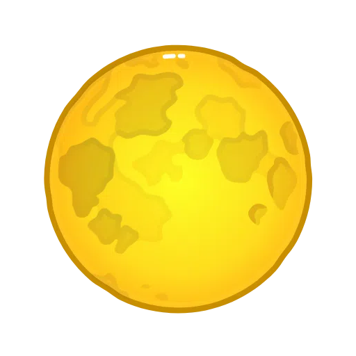 Full Moon Symbol on Telegram