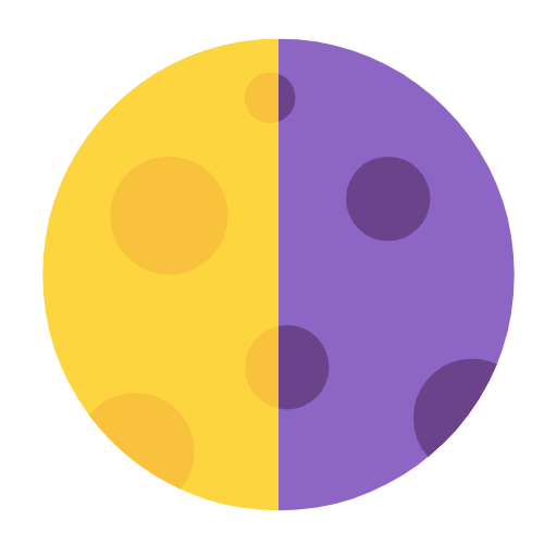 Last Quarter Moon Symbol on Microsoft Fluent