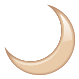 Crescent Moon on WhatsApp