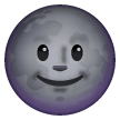 New Moon With Face on Samsung