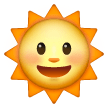 Sun With Face on Samsung