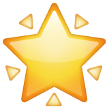 Glowing Star on WhatsApp