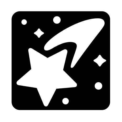 Shooting Star on Noto Emoji