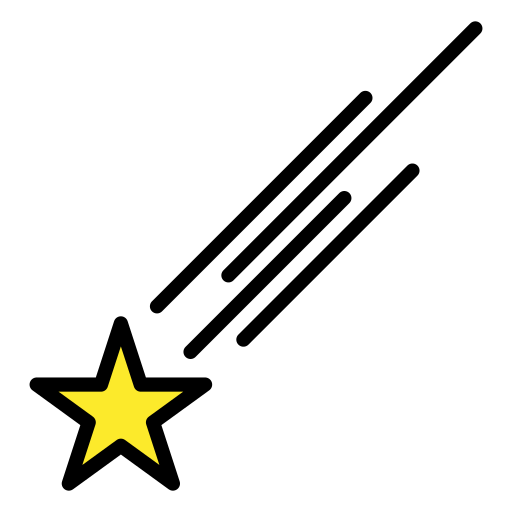 Shooting Star on OpenMoji
