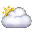 Sun Behind Large Cloud on Samsung