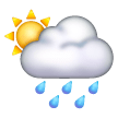 Sun Behind Rain Cloud on Samsung
