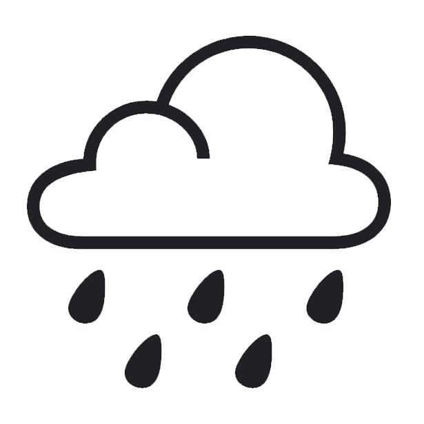 Cloud With Rain on Noto Emoji