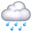 Cloud With Rain on Samsung