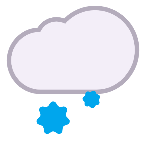 Cloud With Snow on Microsoft Fluent