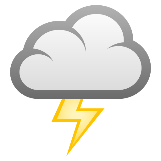 Cloud With Lightning on JoyPixels