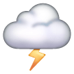 Cloud With Lightning on Samsung