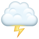 Cloud With Lightning on WhatsApp