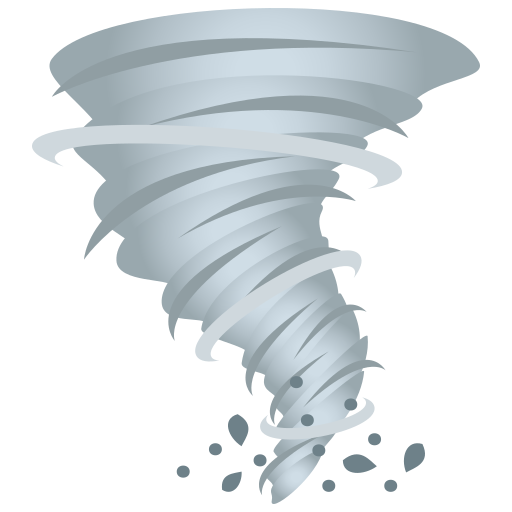 Tornado on JoyPixels