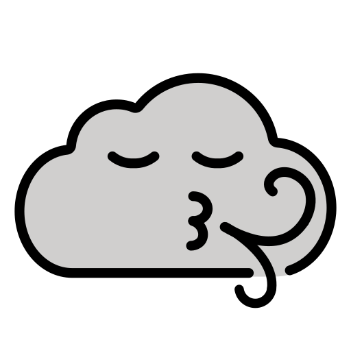 Wind Face on OpenMoji
