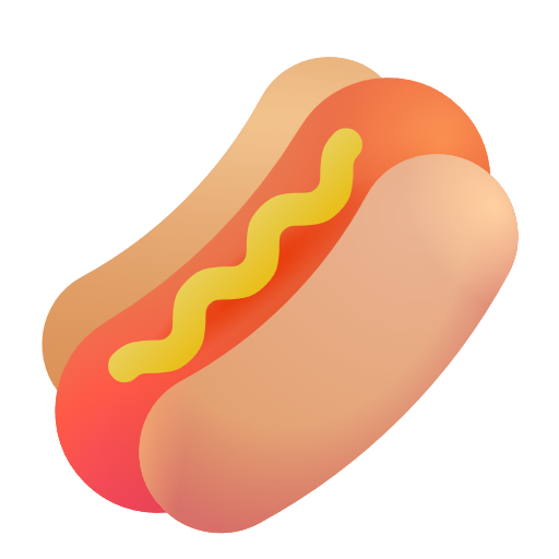 Hot Dog on Microsoft 3D