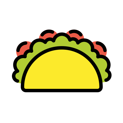 Taco on OpenMoji
