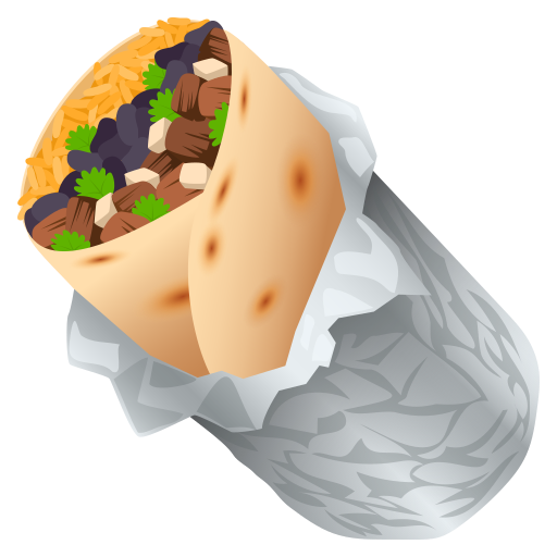Burrito on JoyPixels