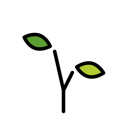 Seedling on OpenMoji