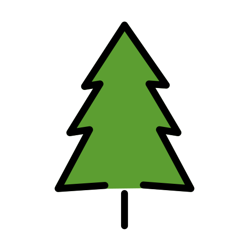 Evergreen Tree on OpenMoji