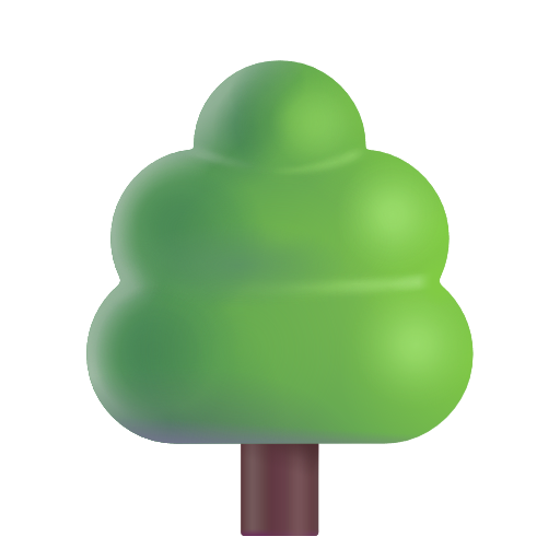 Deciduous Tree on Microsoft 3D