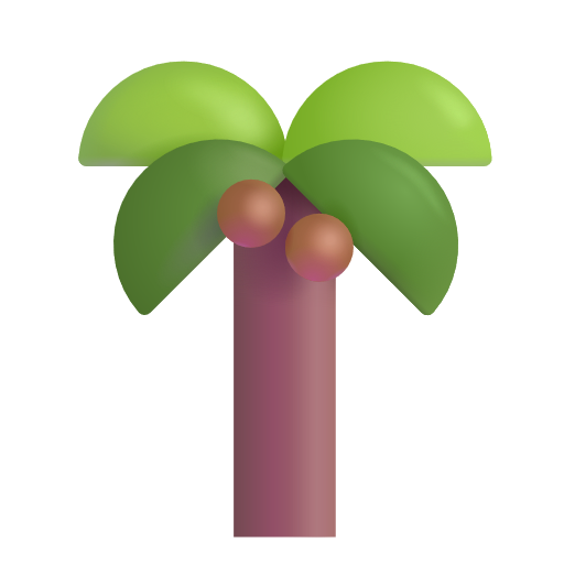 Palm Tree on Microsoft 3D