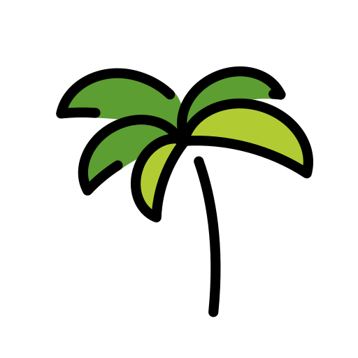 Palm Tree on OpenMoji