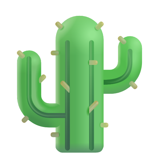 Cactus on Microsoft 3D