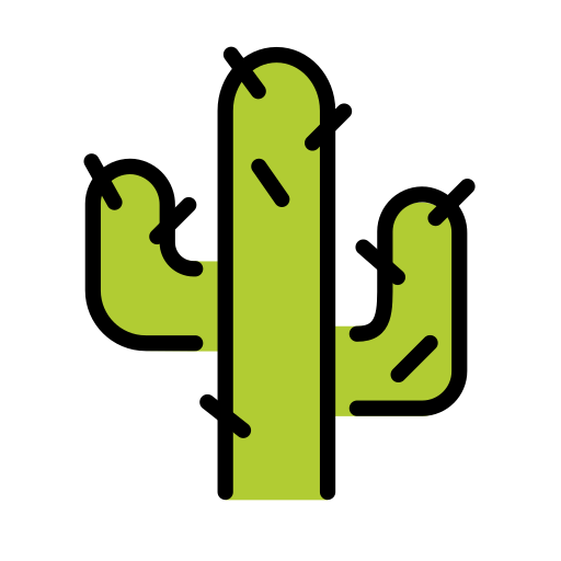 Cactus on OpenMoji