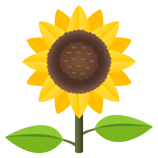 Sunflower on JoyPixels