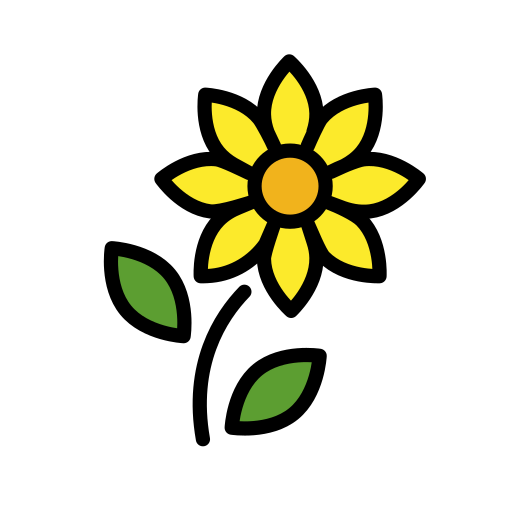 Sunflower on OpenMoji