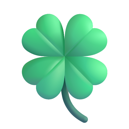 Four Leaf Clover on Microsoft 3D