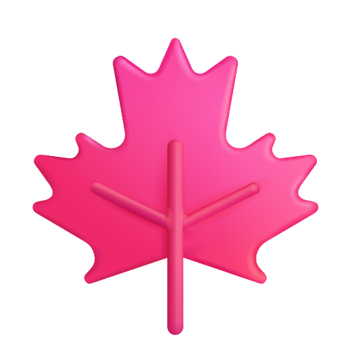 Maple Leaf on Microsoft 3D