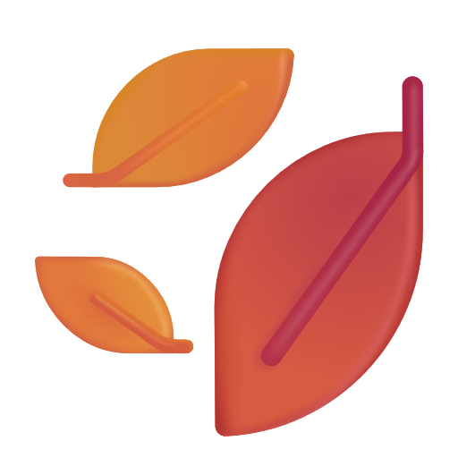 Fallen Leaf on Microsoft 3D