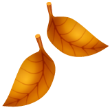 Fallen Leaf on WhatsApp