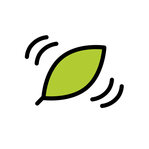 Leaf Fluttering In Wind on OpenMoji