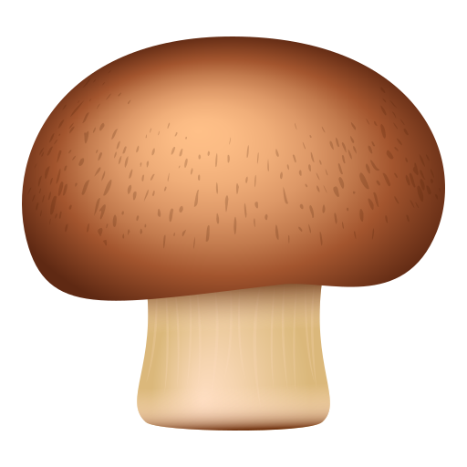 Brown Mushroom on JoyPixels