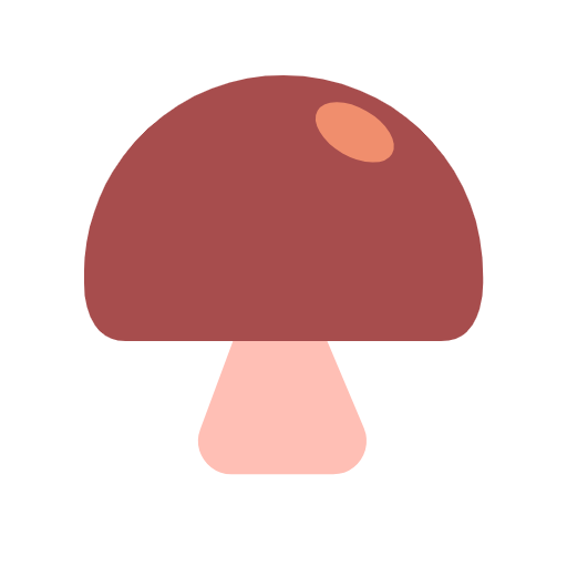 Brown Mushroom on Microsoft Fluent