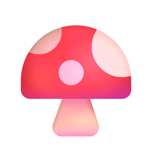 Mushroom on Microsoft 3D
