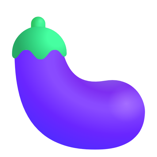 Aubergine on Microsoft 3D