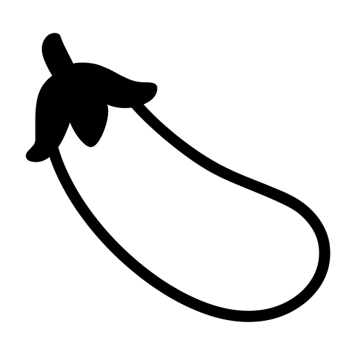 Aubergine on Noto Emoji