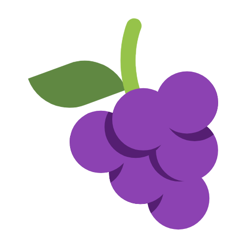 Grapes on Microsoft Fluent